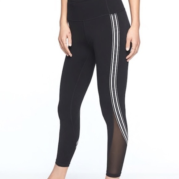 Athleta PowerVita Side Stripe 7/8 Salutation Tight, size XS - Picture 2 of 10